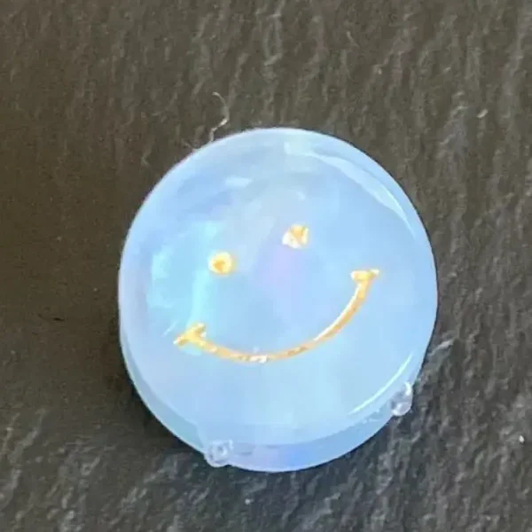 Mini Smiley Face Hair Claw - Several Colors