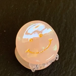 Mini Smiley Face Hair Claw - Several Colors