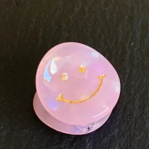 Mini Smiley Face Hair Claw - Several Colors