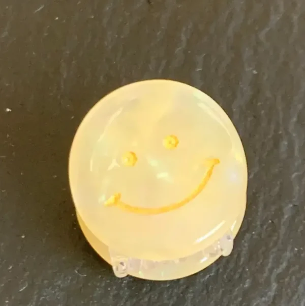 Mini Smiley Face Hair Claw - Several Colors