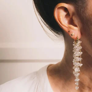 Murial Crystal Drop Earrings