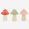 Mushroom Candles - set of three