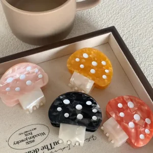 Mushroom Hair Claw - Several Colors