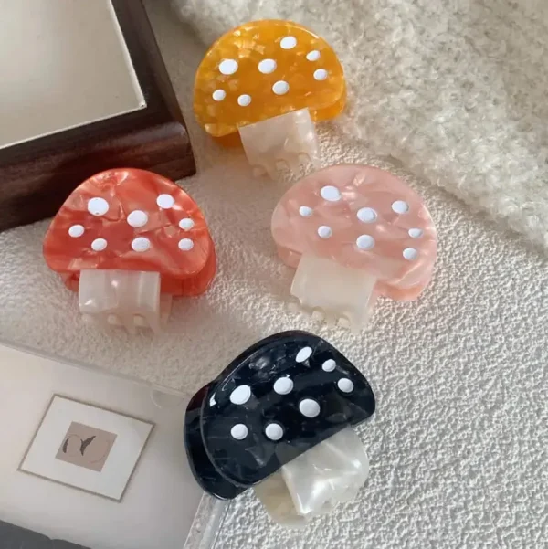 Mushroom Hair Claw - Several Colors