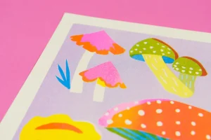 Mushroom Print