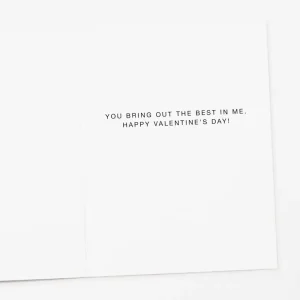 My Favorite Day Valentine's Day Card