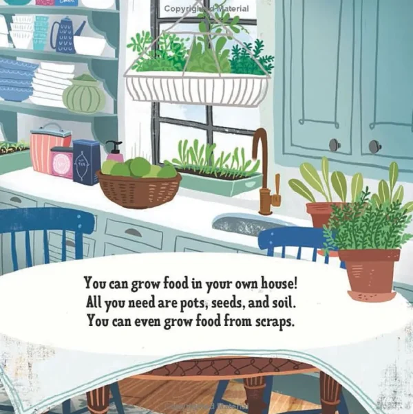 My First Book of Growing Food - Board Book