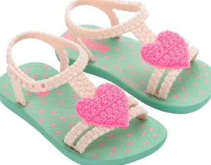 My First Ipanema Sandal - Beige/Pink/Red