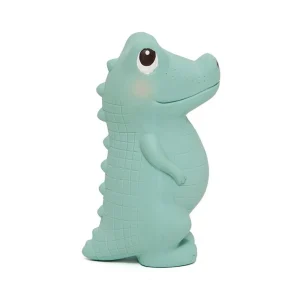 100% Natural Rubber Toy Charlie the Crocodile