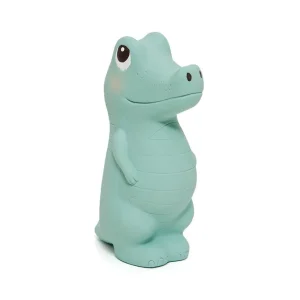100% Natural Rubber Toy Charlie the Crocodile