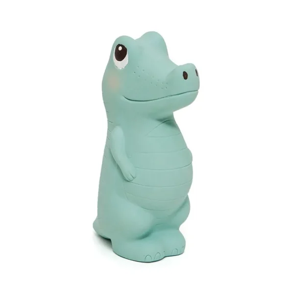 100% Natural Rubber Toy Charlie the Crocodile
