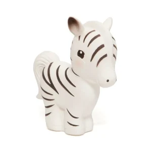 100% Natural Rubber Toy Zippy the Zebra