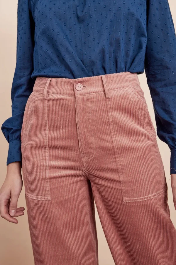 Nora Trouser - Dusty Pink