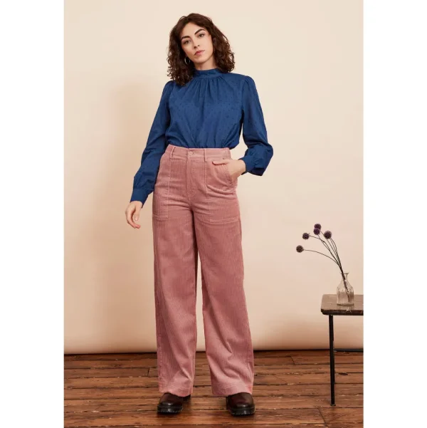 Nora Trouser - Dusty Pink
