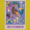 November Forage Print
