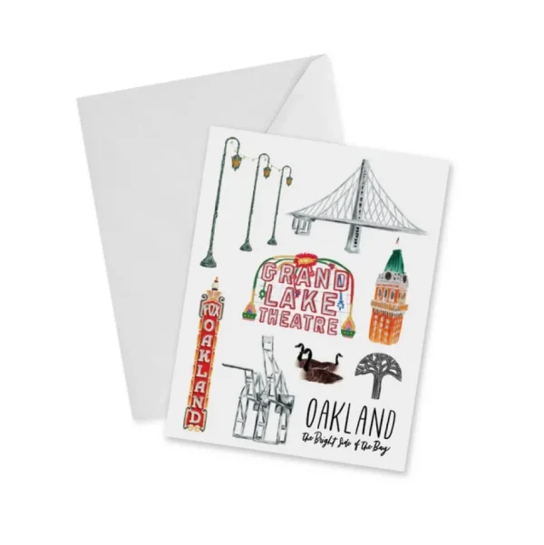 Oakland Collage - Notecard