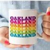 Oakland Rainbow Ceramic Mug