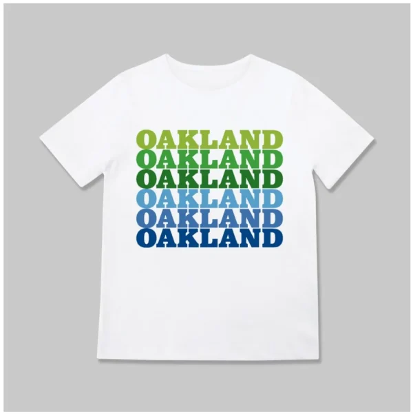 Oakland Rainbow Kids Tee (two colors)
