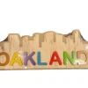 OAKLAND Wooden Skyline Puzzle