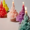Oaxaca Marigold Day of the Dead Candle - Several Colors