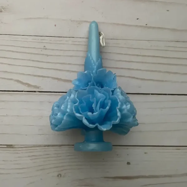 Oaxaca Marigold Day of the Dead Candle - Several Colors