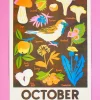 October Forage Print