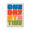 One Day At A Time Large Sticker