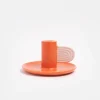 Orange/Pink Candle Holder