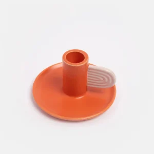 Orange/Pink Candle Holder