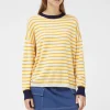 Oversized Yellow Striped Sweater