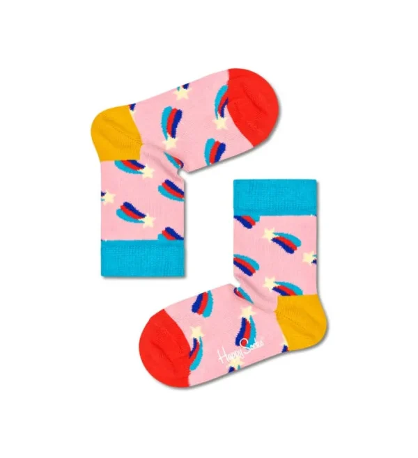 3-Pack Kids Hearts and Stars Socks Gift Set