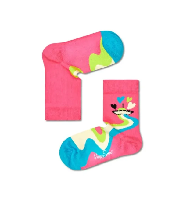 3-Pack Kids Hearts and Stars Socks Gift Set
