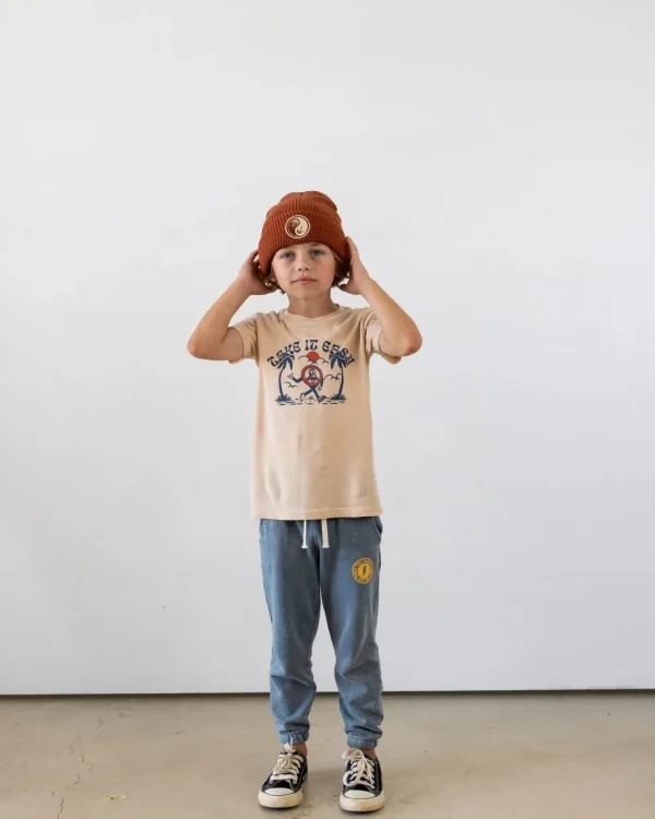 Palm Dreams Beanie - Redwood