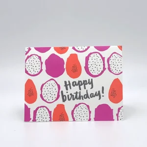 Papaya + Dragon Fruit Birthday