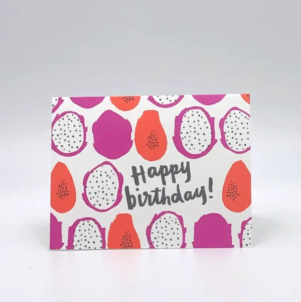 Papaya + Dragon Fruit Birthday