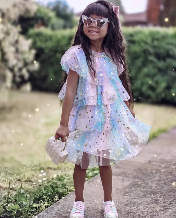 Pastel Stars Dress
