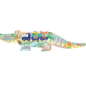 20pc Jigsaw in Shaped Box - Jungle
