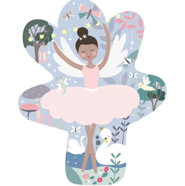 12pc Shaped Jigsaw with Shaped Box - Ballerina
