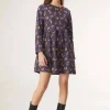 Pea Print Babydoll Dress