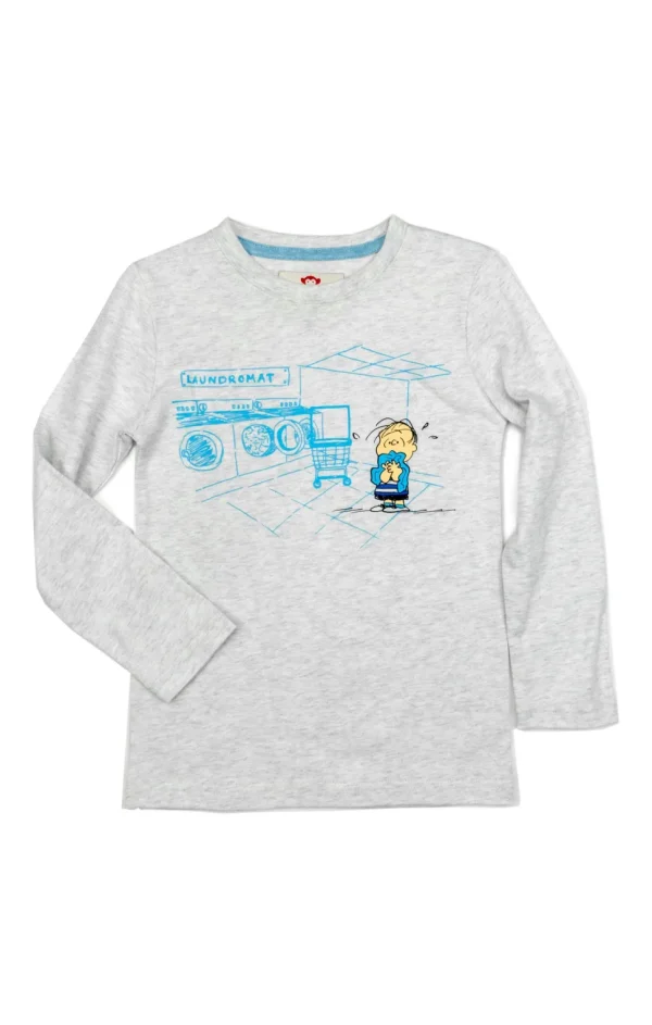 Peanuts Graphic Tee - Linus at the Laundromat