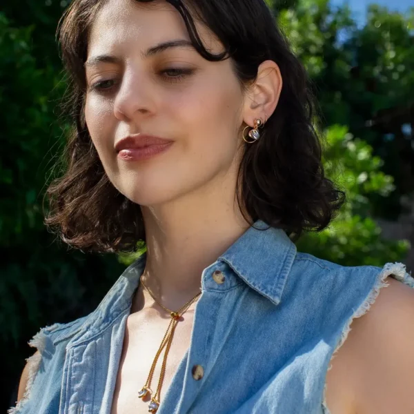 Pearl of the Party Bolo Necklace