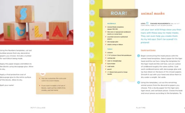 Petit Collage: 25 Easy Craft and Décor Projects for a Playful Home