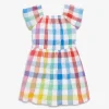 Picnic Dress - Rainbow Gingham