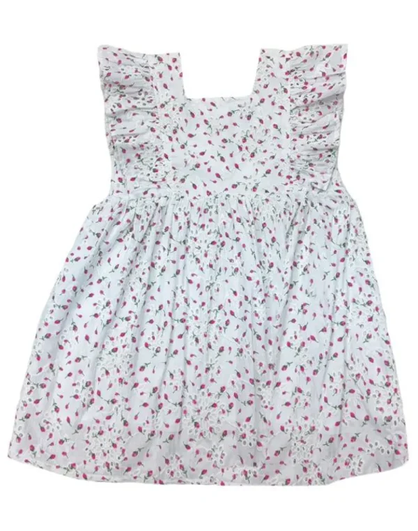 Pink Tiny Floral Dress