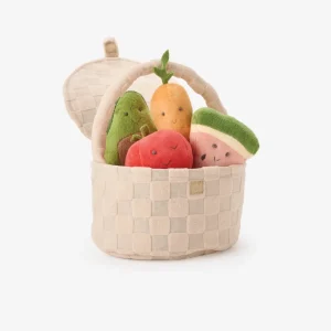 Plush Picnic Basket Activity Set