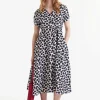 Polka Dot Dress - Black/White