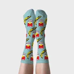 Pop Art Crew Socks - Women's