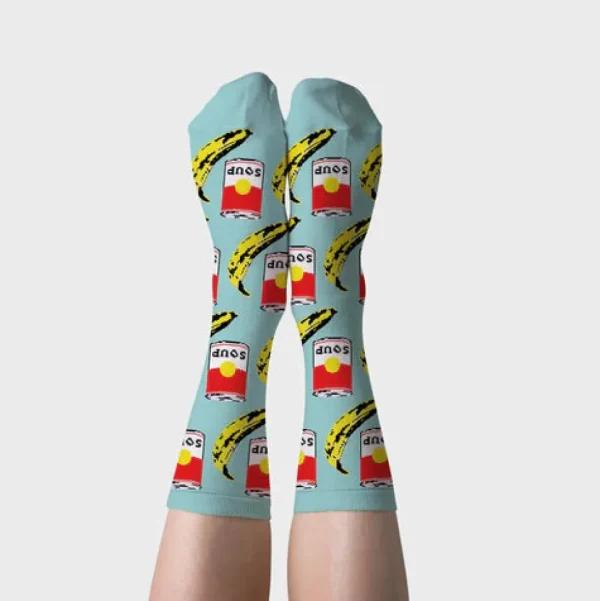 Pop Art Crew Socks - Women's