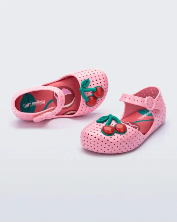 Pop Flat in Pink/Red