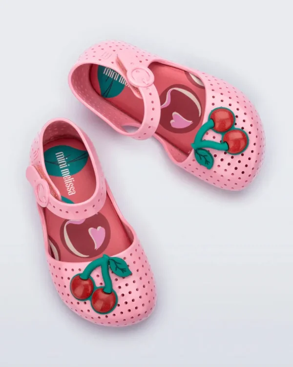 Pop Flat in Pink/Red